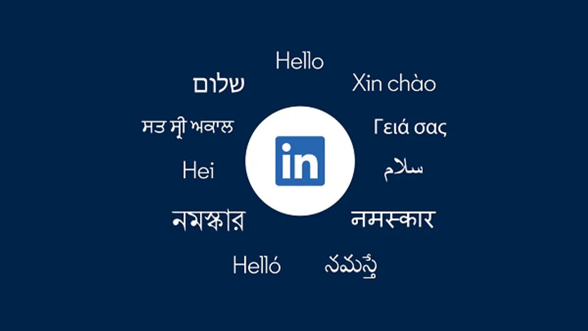 LinkedIn Languages